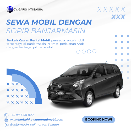sewa mobil dengan sopir banjarmasin